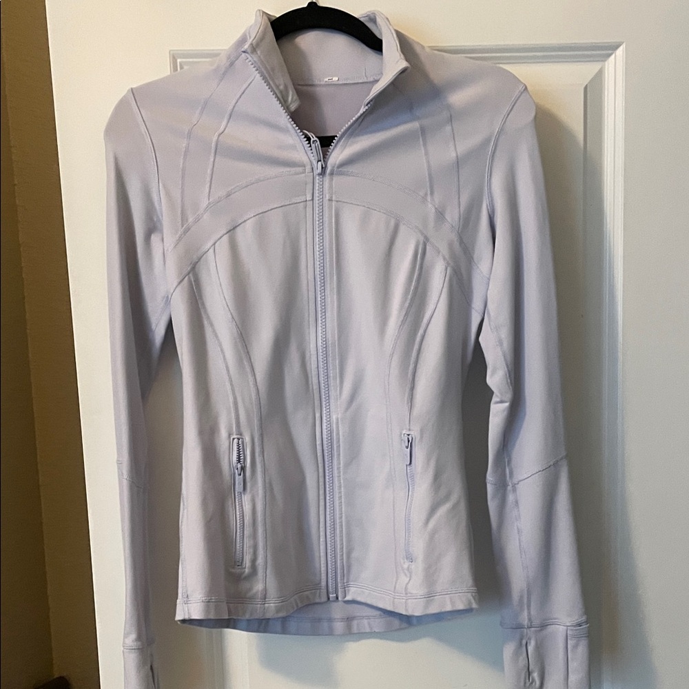 Lululemon Athletica Light Blue Define Jacket Nulu